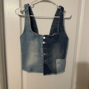 Denim vest
